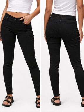 prAna Briann Pants Black Size 2 Stretch Zion Slim Skinny Mid Rise Travel Hiking